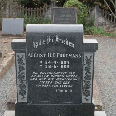 FORTMANN August H.C. 1894-1969