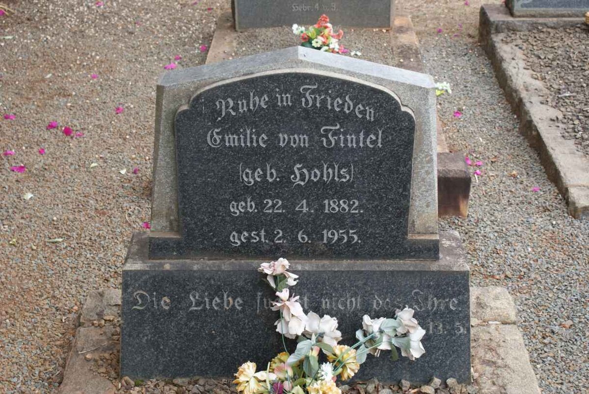 FINTEL Emilie, von nee HOHLS 1882-1955