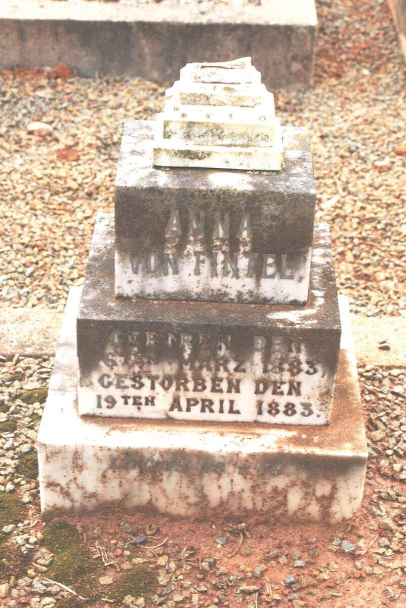 FINTEL Anna, von 1883-1883