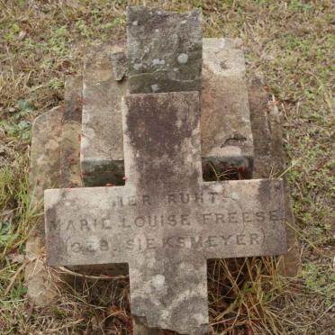 FREESE Marie Louise nee SIEKSMEYER