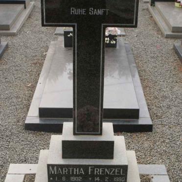 FRENZEL Martha 1902-1990