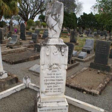 FRESSE Christina Amalia Magdalene nee LAATZ 1863-1935