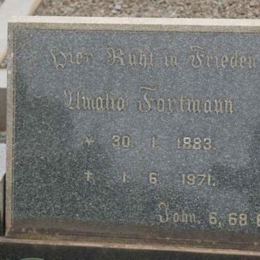 FORTMANN Amelia 1883-1971