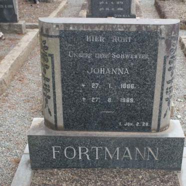 FORTMANN Johanna 1886-1969