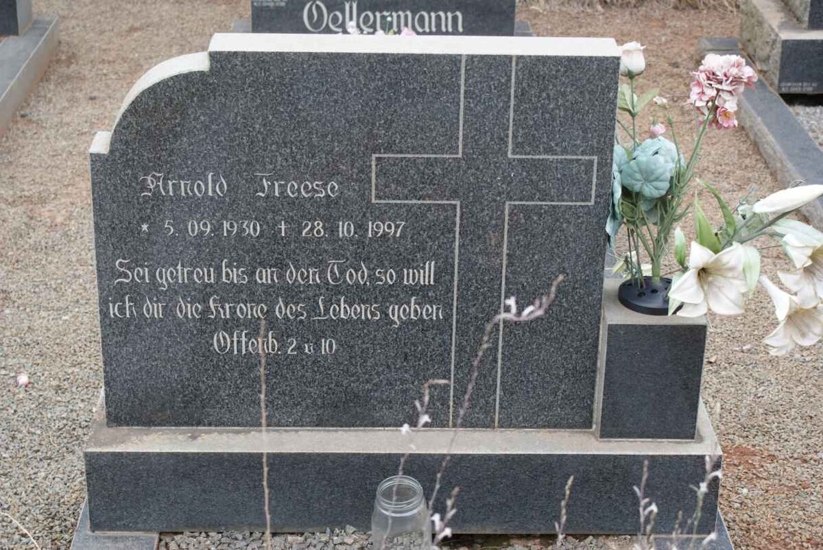 FREESE Arnold 1930-1997