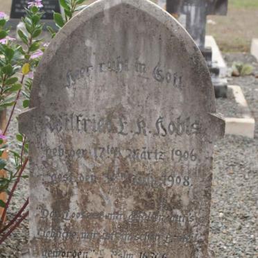 HOHLS Wilfried E.K. 1906-1908