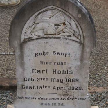 HOHLS Carl 1869-1920