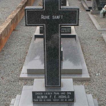 HOHLS Alwin F.E. 1918-1987
