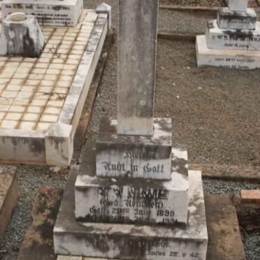 HOHLS ?.?. nee RENCKEN 1899-1934