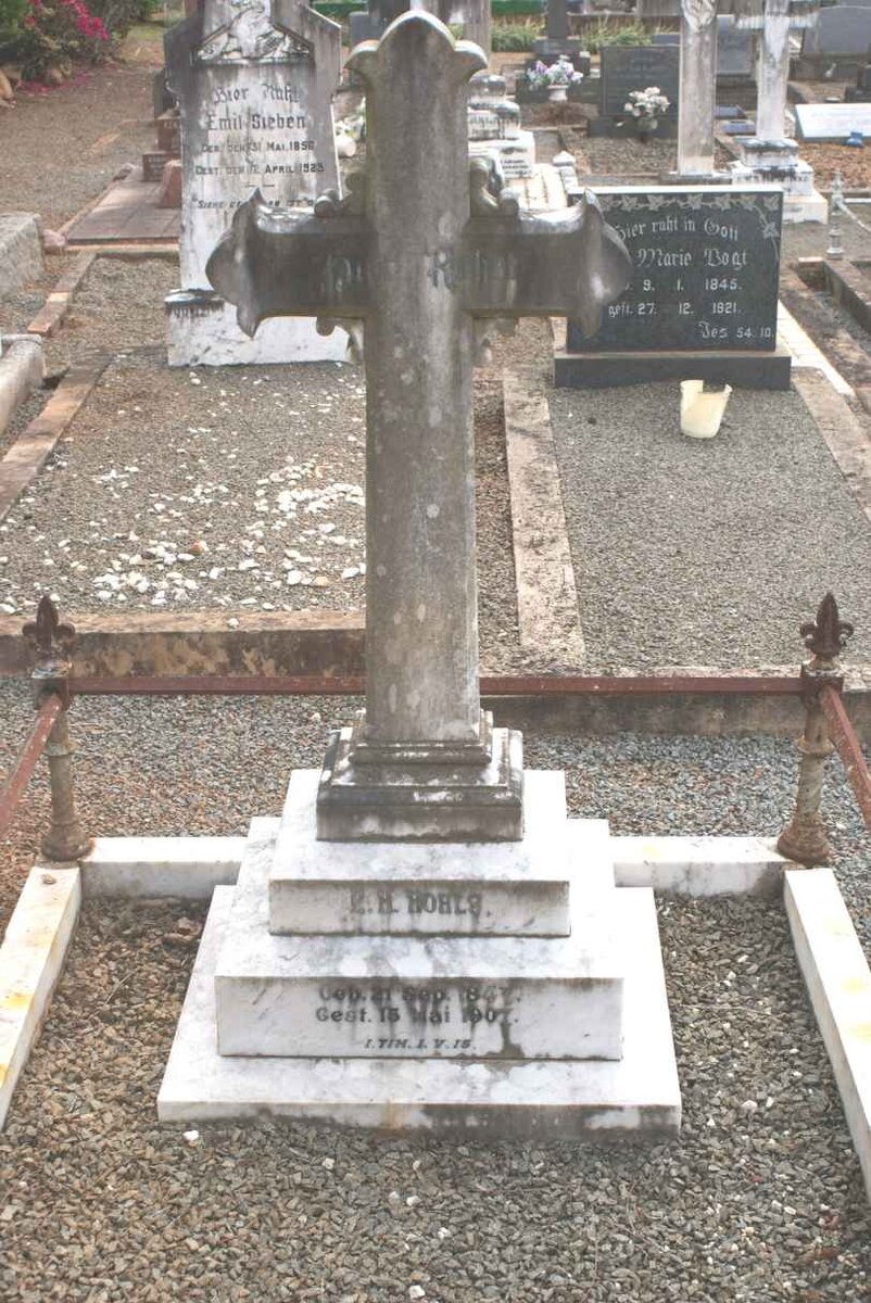 HOHLS Ernst H. 184?-1907