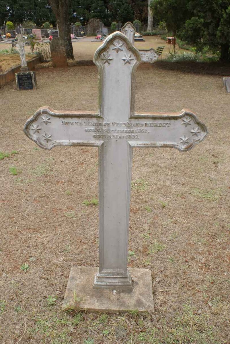 HERBST Johann ? Ferdinand 186?-1880