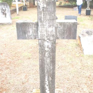 LAUE Anna nee SCHERFF 1859-1899