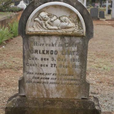 LAATZ Orlendo 1910-1913