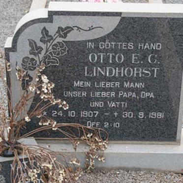 LINDHORST Otto E.C. 1907-1981