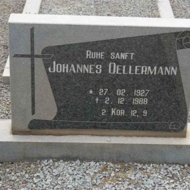OELLERMANN Johannes 1927-1988