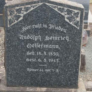 OELLERMANN Rudolph Heinrich 1850-1945