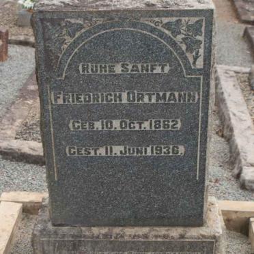 ORTMANN Friedrich 1862-1936