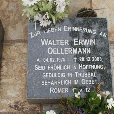 OELLERMANN Walter Erwin 1974-2003