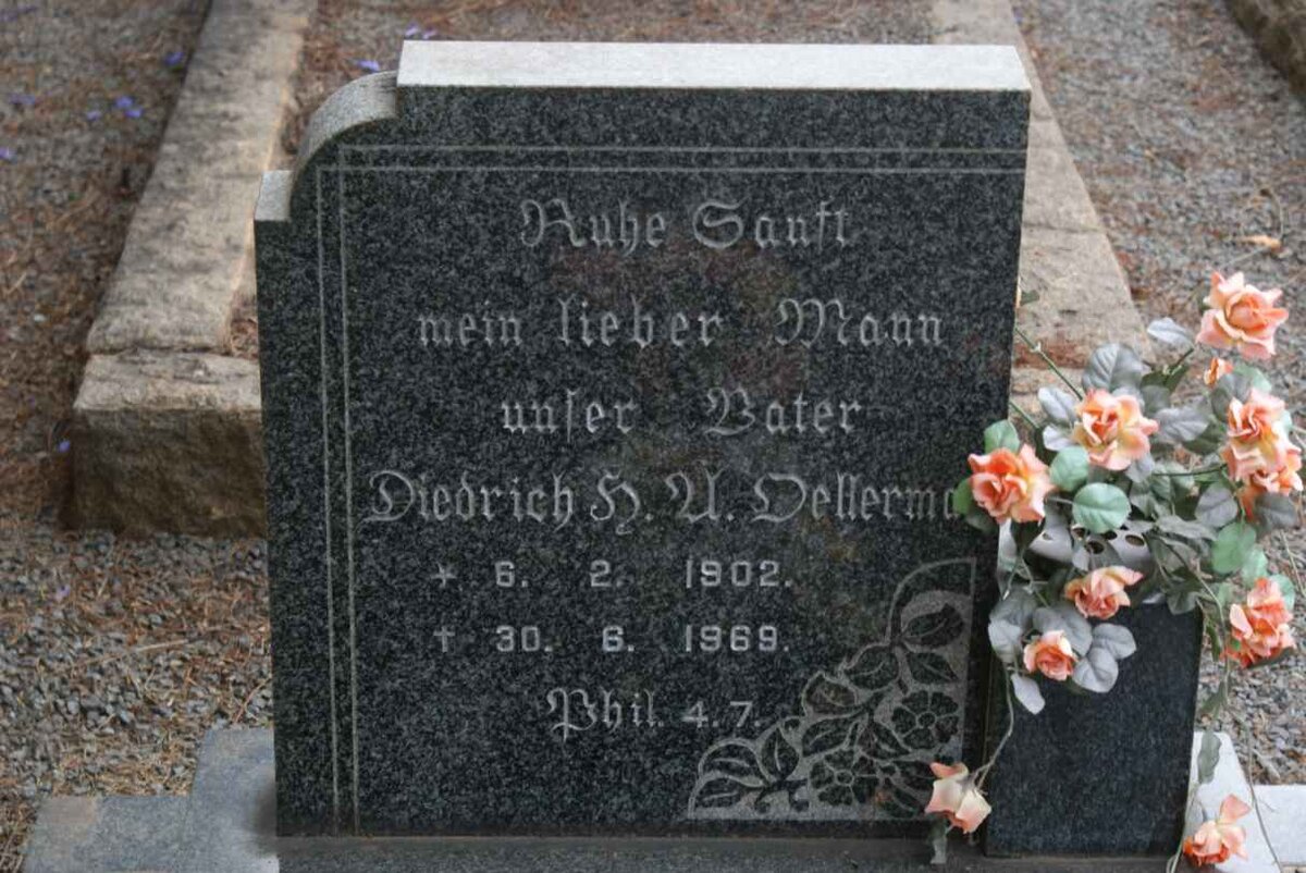 OELLERMANN Diedrich K.A. 1902-1969