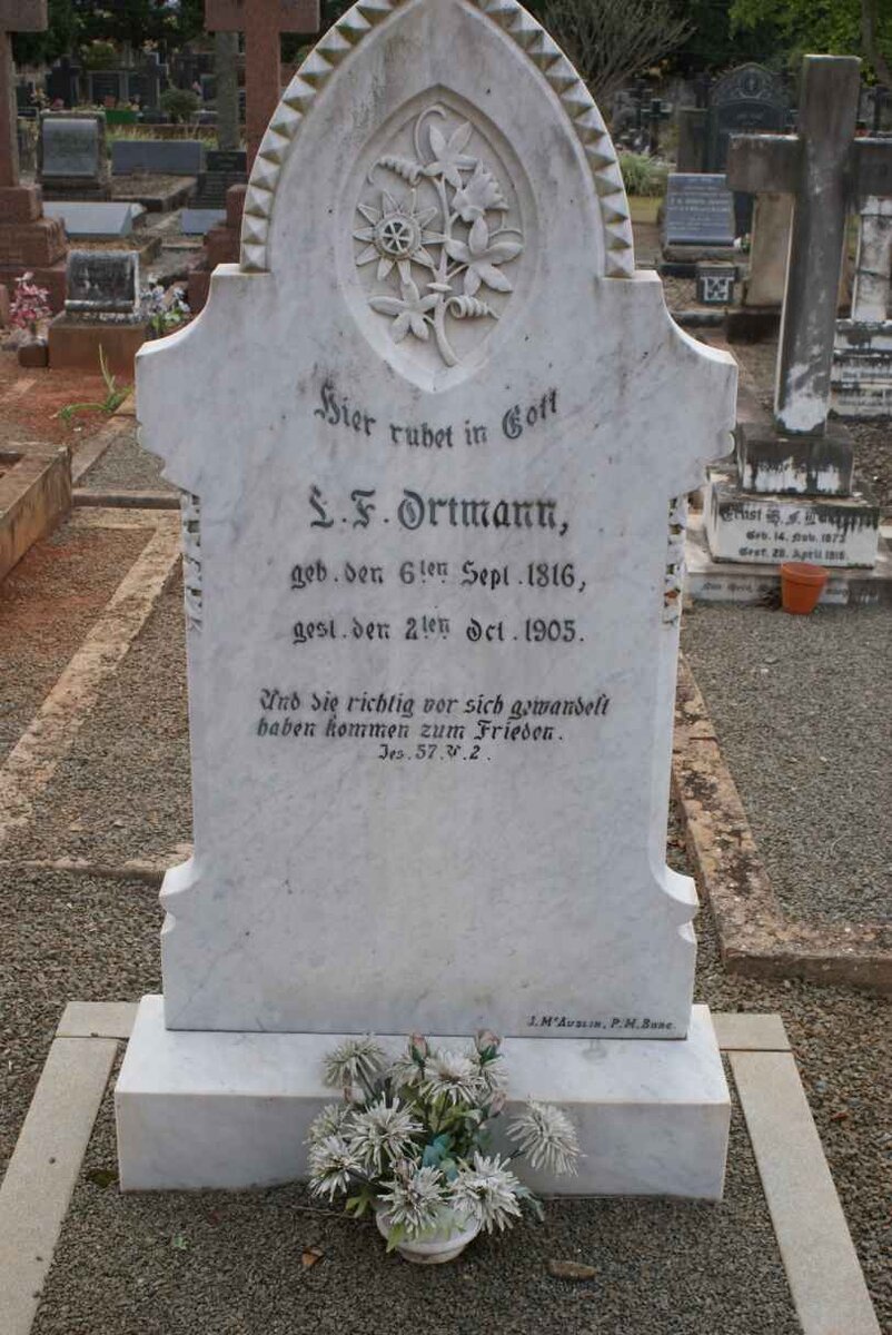 ORTMANN E. Friedrich 1816-1905