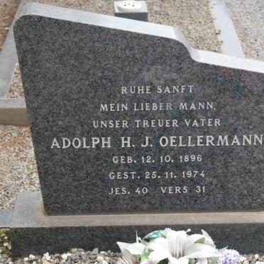 OELLERMANN Adolph H.J. 1896-1974