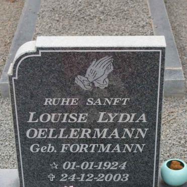 OELLERMANN Louise Lydia nee FORTMANN 1924-2003