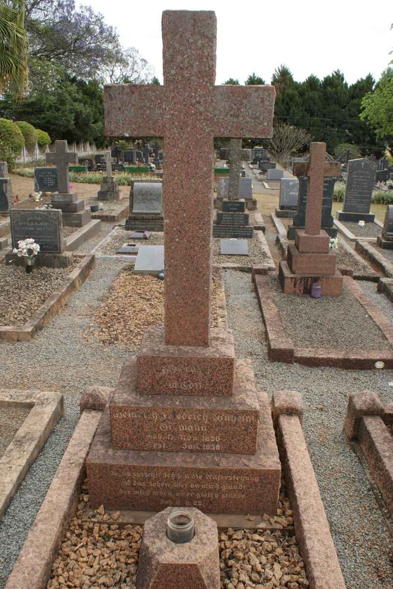 ORTMANN Heinrich Friedrich Wilhelm 1850-1938