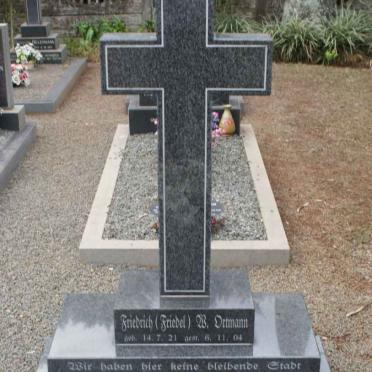 ORTMANN Friedrich W. 1921-2004