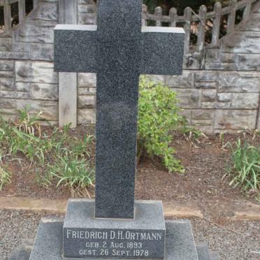 ORTMANN Friedrich D.H. 1893-1978