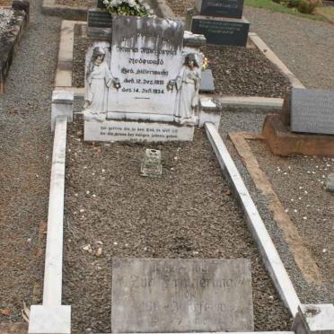 RODEWALT Maria Margareta nee HILLERMANN 1851-1934