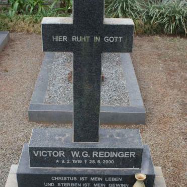 REDINGER Victor W.G. 1919-2000