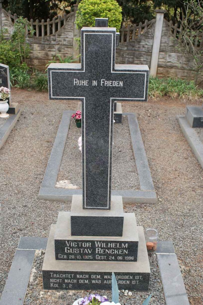 RENCKEN Victor Wilhelm Gustav 1925-1996