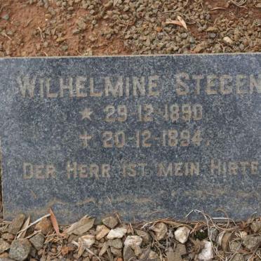 STEGEN Wilhelmine C.D. 1890-1894