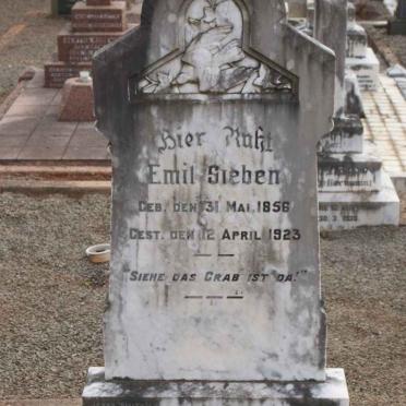 SIEBEN Emil 1856-1923