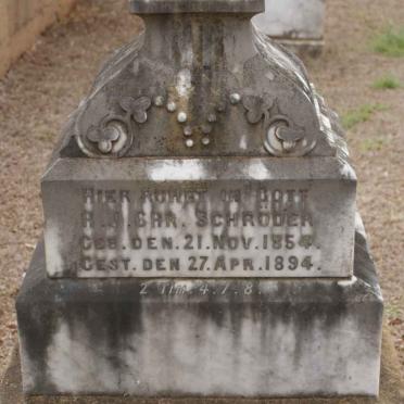 SCHRODER H.J. C. 1854-1894