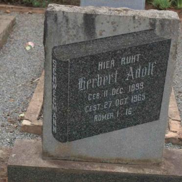 SCHWEGMANN Herbert Adolf  1899-1965