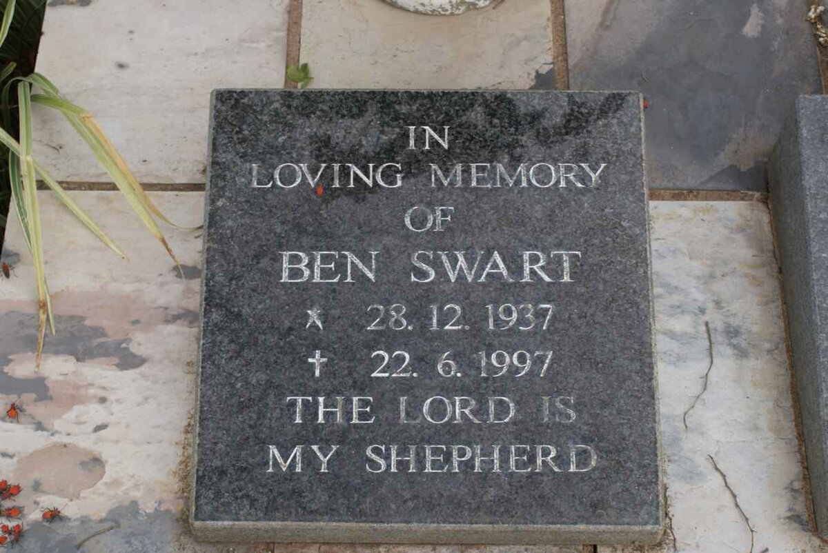 SWART Ben 1937-1997