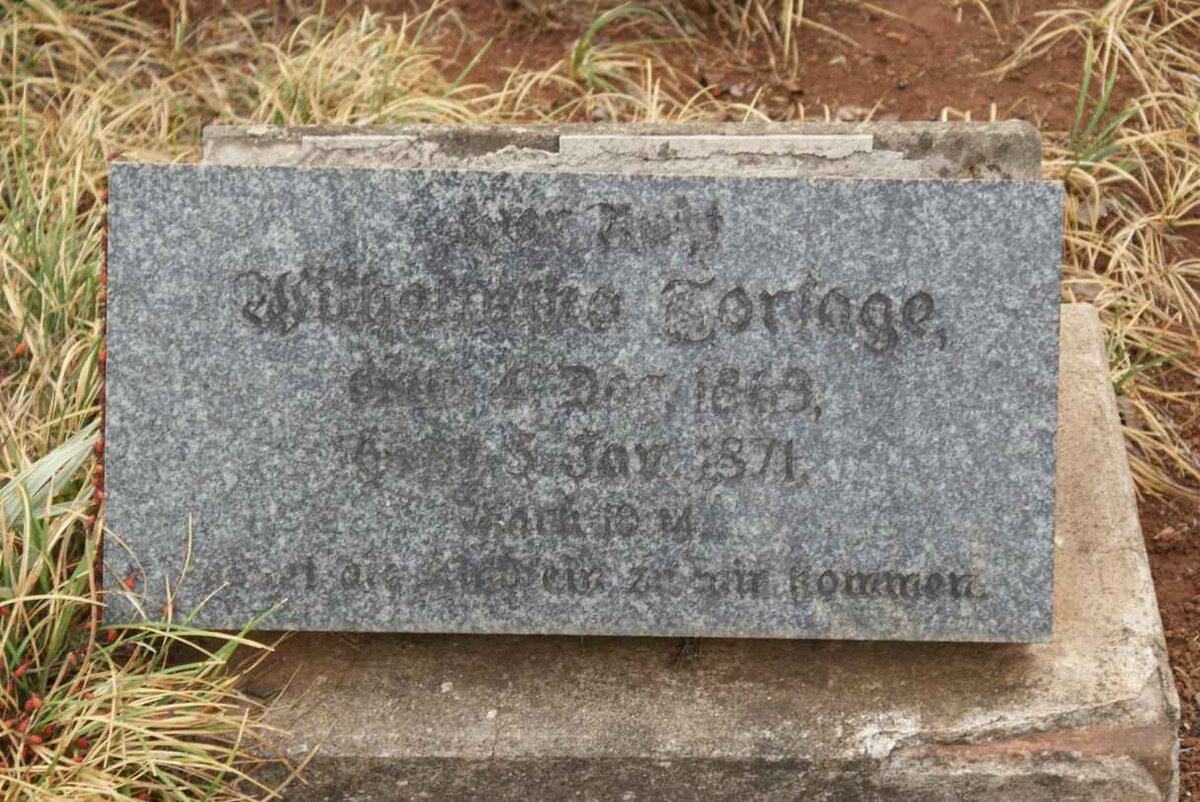 TORLAGE Wilhelmine 1869-1871