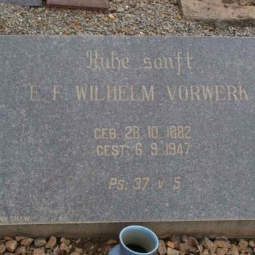VORWERK E.F. Wilhelm 1882-1947