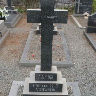 VORWERK Frieda K.R. 1914-1982
