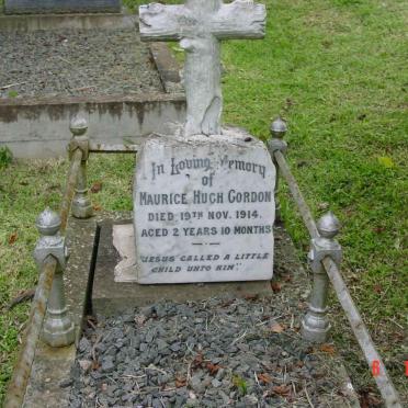 GORDON Maurice Hugh -1914