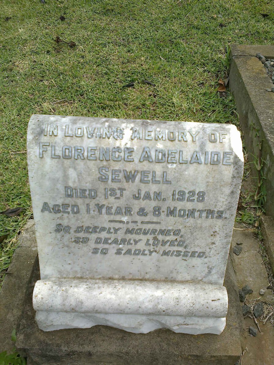 SEWELL Florence Adelaide -1928