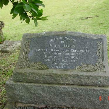 CULVERWELL Hugh James 1874-1949