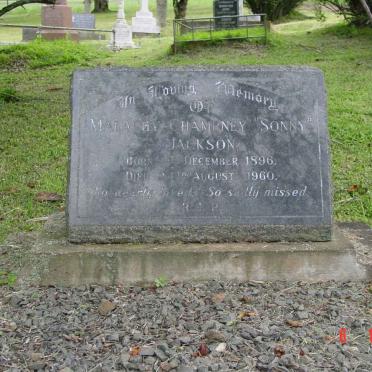 JACKSON Malachy Chanerney 1896-1960