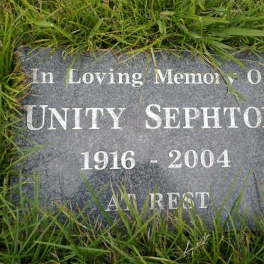SEPHTON Unity 1916-2004