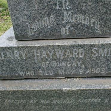 SMITH Henry Hayward -1903