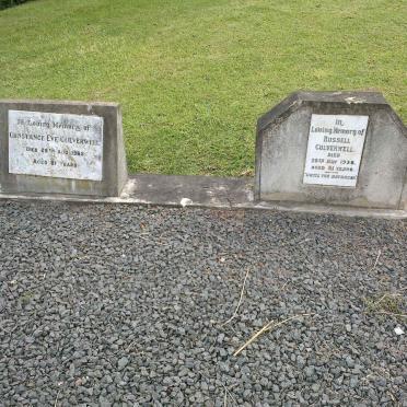 CULVERWELL Russell -1938 &amp; Constance Eve -1965