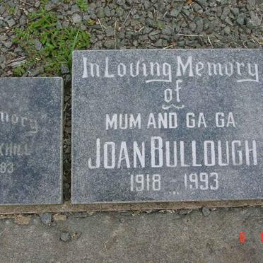 BULLOUGH Joan 1918-1993