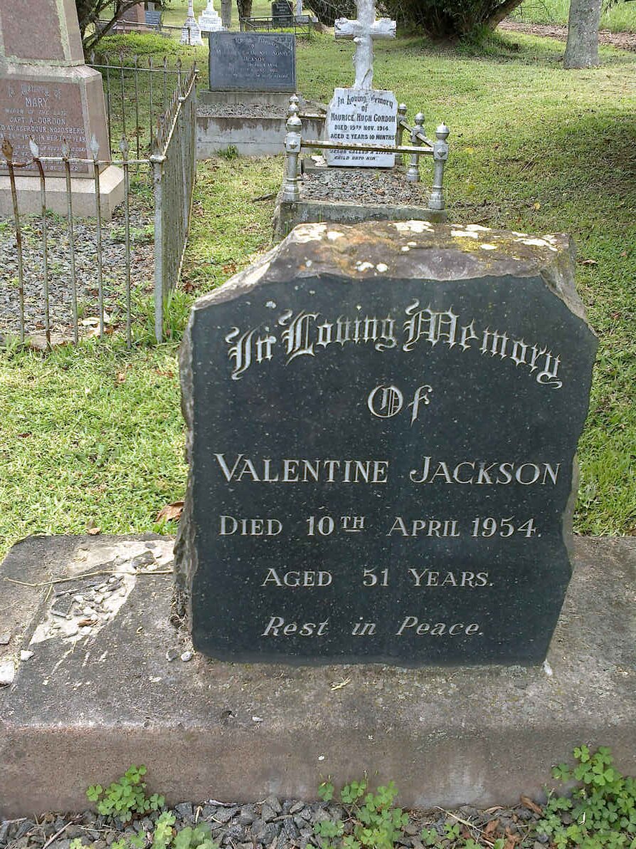 JACKSON Valentine -1954