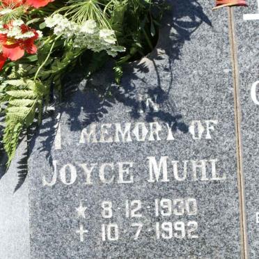 MUHL Joyce 1930-1992